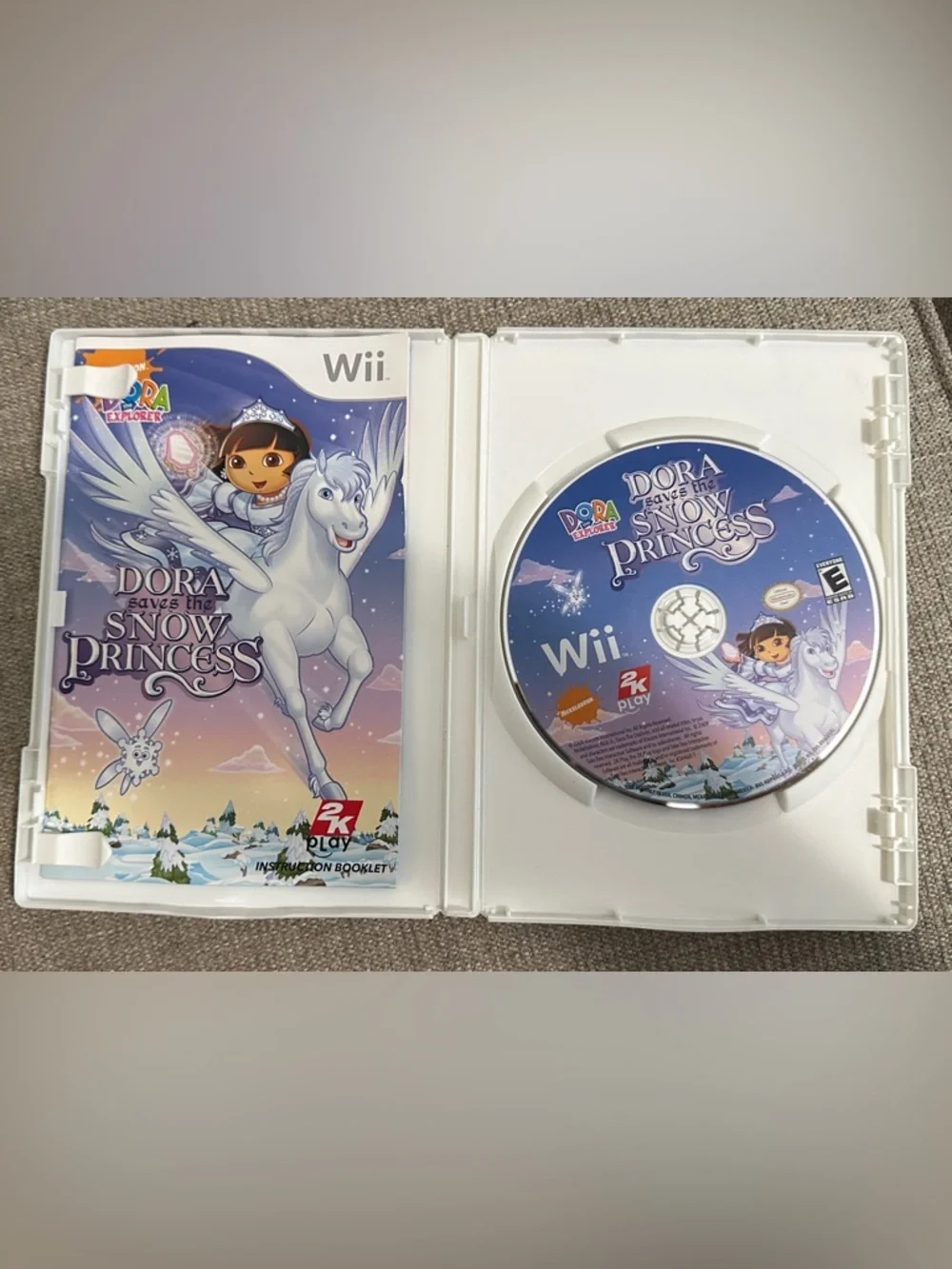 Nickelodeon Dora Saves the Snow Princess Wii Game 2008
